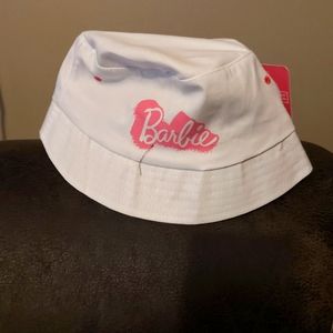 New With Tag Size 4-6 Childs White Limited Edition White Barbie Bucket Hat